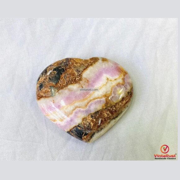 Natural Pink Carbonate Stone: Spiritual and Healing Stone - Picture 1 of 5